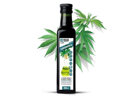 Natur Tanya Prémium hidegen sajtolt kendermagolaj 250 ml