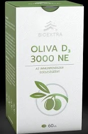 Bioextra oliva d3 3000 NE étrend-kiegészítő lágyzselatin kapszula 60 db