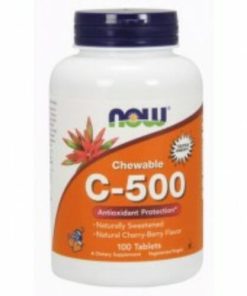 Now c-500 cseresznye ízű rágótabletta 100 db