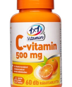 1x1 vitaday c-vitamin 500mg rágótabletta 60 db