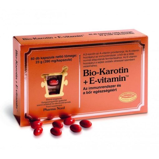 Bio-karotin+e-vitamin kapszula 60 db