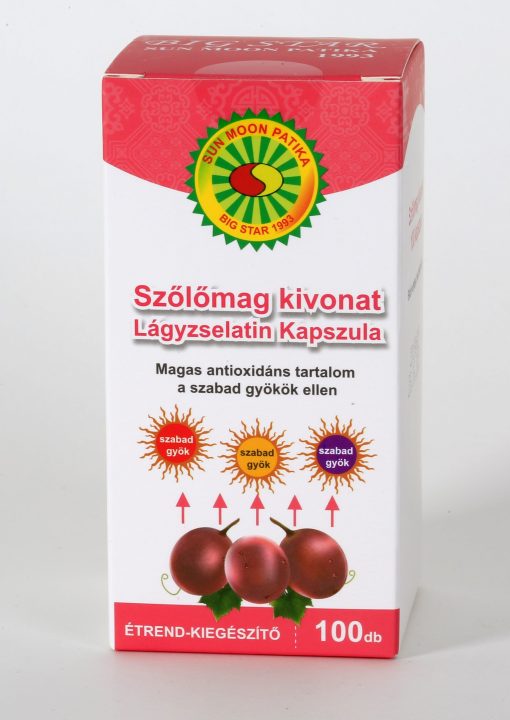 Sun Moon szőlőmag kapszula 100 db