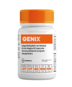 Genix gyógynövényt tartalmazó étrend-kiegészítő kapszula 60 db