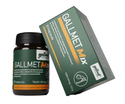 Gallmet-Natural-30 gyógynövény kapszula 30 db