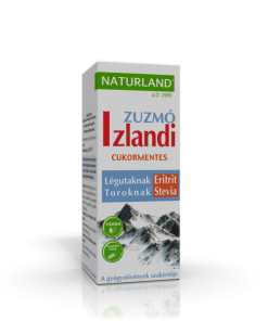 Naturland izlandi zuzmó édesítőszerekkel 150 ml