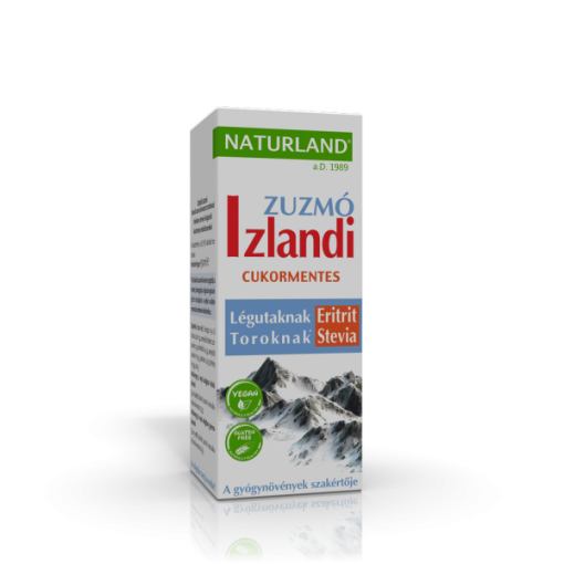 Naturland izlandi zuzmó édesítőszerekkel 150 ml