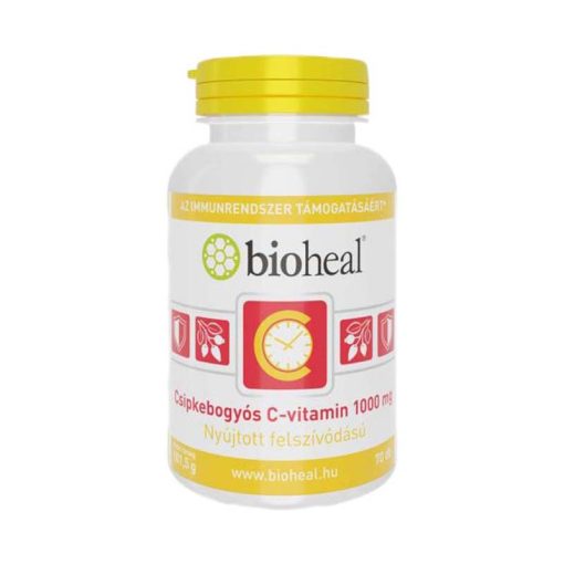 Bioheal csipkebogyós c-vitamin 1000mg nyújtott felszívódású 70 db