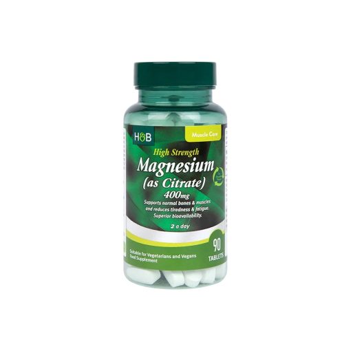 Holland & Barrett magnézium-citrát tabletta 400mg 90 db