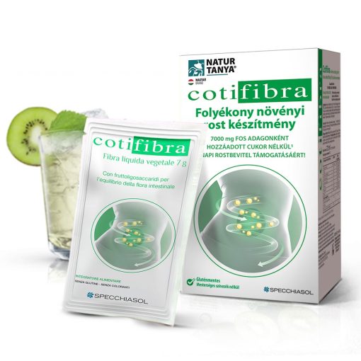 Natur Tanya Specchiasol Cotifibra Bélradír - 7000 mg prebiotikus rosttartalom tasakonként! 12 db