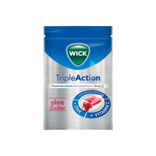 Wick triple action torokcukorka cukormentes 72 g
