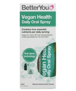 Better You vegán szájspray a vegán étrend támogatására 25 ml