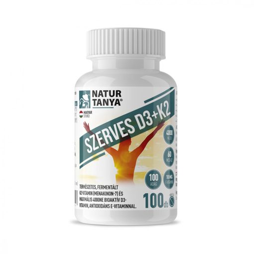 Natur Tanya Szerves D3 és K2-vitamin 100 db