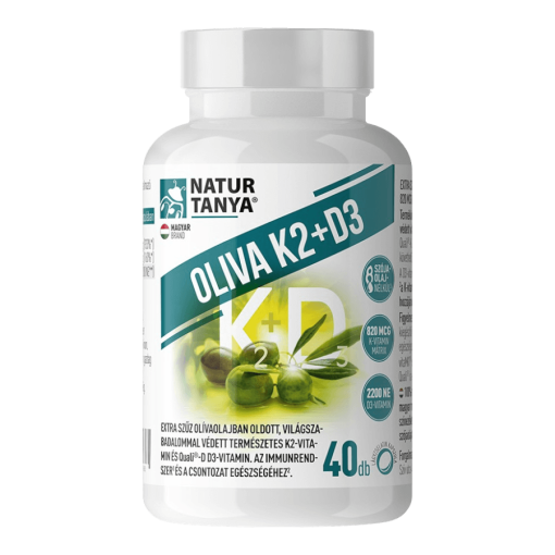 Natur Tanya Oliva K2+D3 gélkapszula 40 db