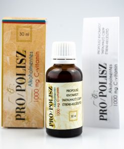 Pro/polisz propoliszos kivonatot tartalmazó alkoholos csepp 1000mg c-vitaminnal 30 ml