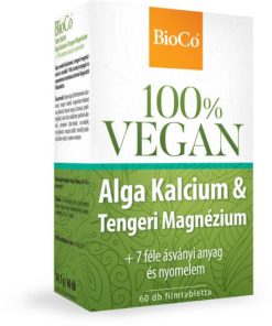 BioCo VEGAN Alga Kalcium & Tengeri Magnézium 60 db