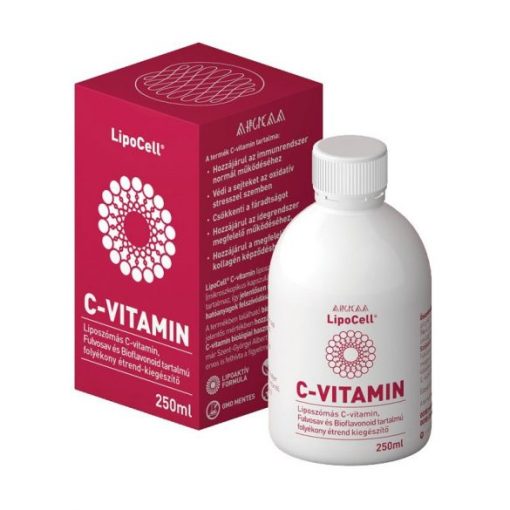 Lipocell c-vitamin folyékony étrend-kiegészíto 250 ml