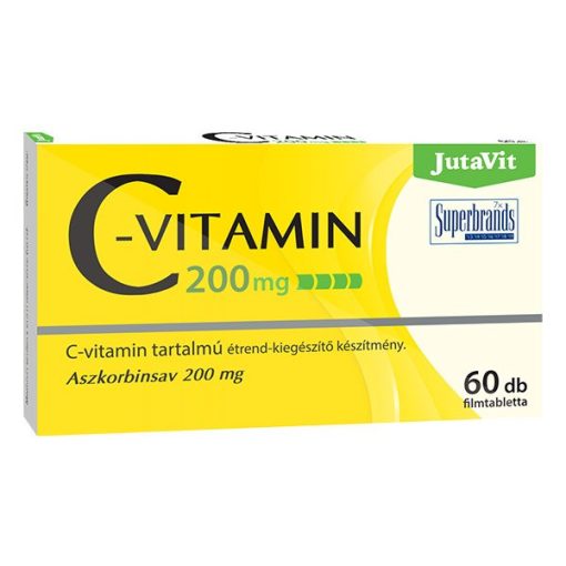 Jutavit c-vitamin 200 mg 60 db