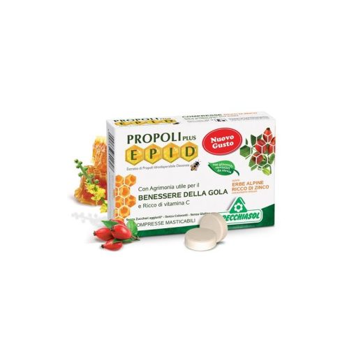 Natur Tanya Specchiasol EPID propolisz szopogató tabletta cinkkel dúsítva 20 db
