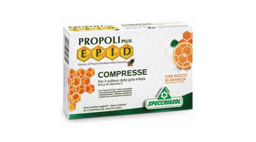 Natur Tanya Specchiasol EPID propolisz szopogató tabletta narancsos 20 db