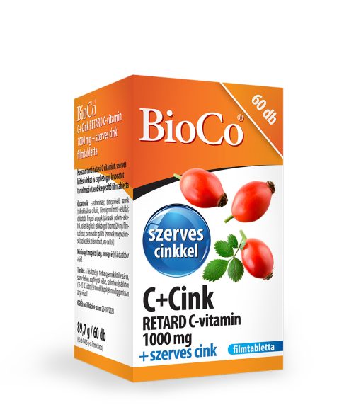 Bioco c+cink retard c-vitamin 1000 mg 60 db