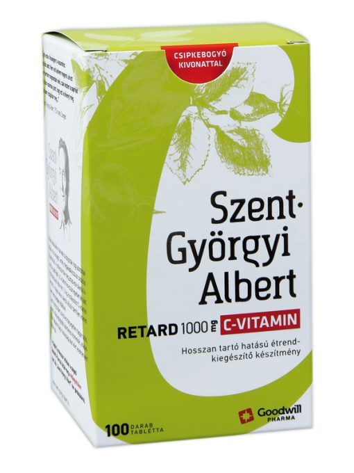 Szent-Györgyi Albert 1000 mg retard c-vitamin tabletta 100 db