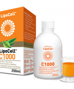 Lipocell c1000 liposzómás c-vitamin és bioflavonoid tartalmú folyékony étrend-kiegészíto 250 ml