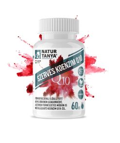 Natur Tanya szerves koenzim Q10 fermentált növényi ubikon tabletta 60 db