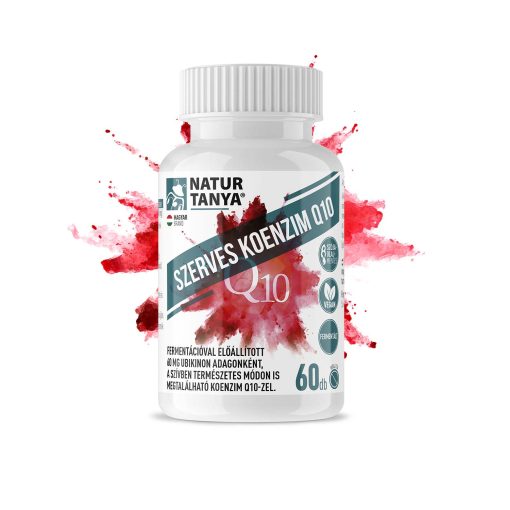 Natur Tanya szerves koenzim Q10 fermentált növényi ubikon tabletta 60 db