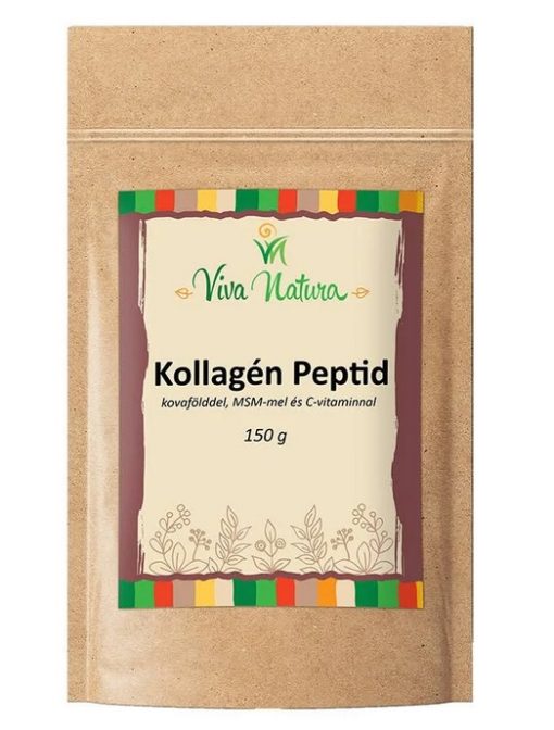 Viva natura kollagén peptid (c-vitaminnal, kovafölddel, msm-mel) 150 g