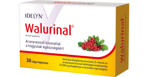 Walurinal aranyvesszővel kapszula 30 db