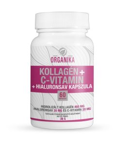 Organika kollagén+c vitamin+hialuronsav kapszula 60 db