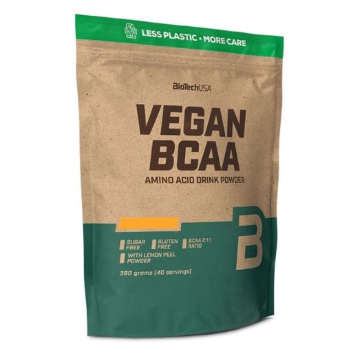 Biotech vegan bcaa por barackos ice tea ízű 360 g