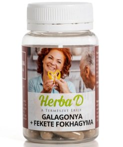 Herba-D galagonya+fekete fokhagyma kapszula 30 db