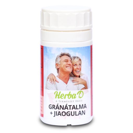 Herba-D gránátalma+jiaogulan kapszula 30 db