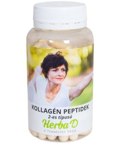 Herba-D kollagén peptid 2-es tipusú kapszula 100 db