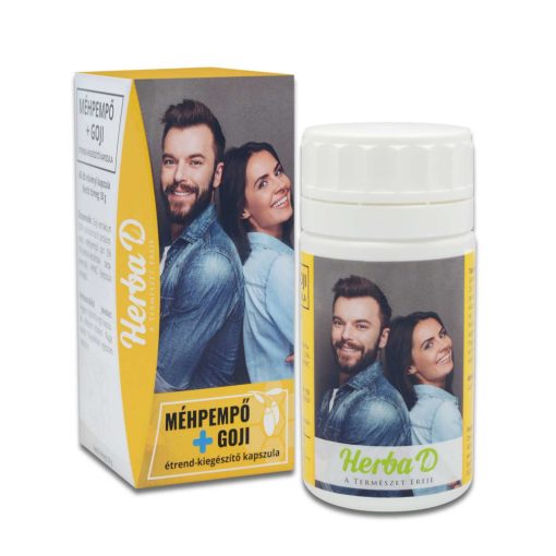 Herba-D méhpempő+goji kapszula 60 db