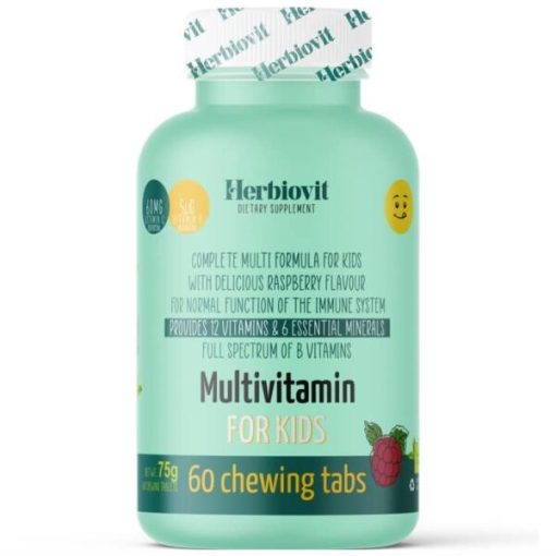 Herbiovit multivitamin for kids rágótabletta 60 db