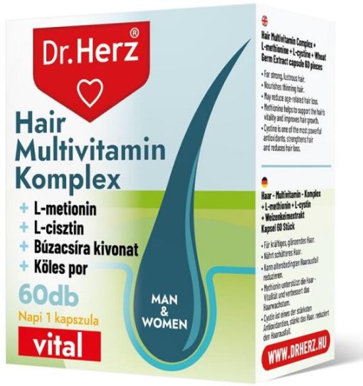 Dr.herz hair multivitamin komplex kapszula 60 db