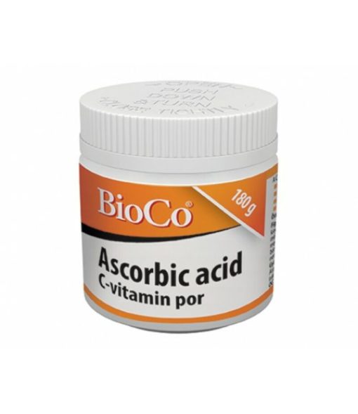BioCo Ascorbic Acid C-vitamin por 180 g