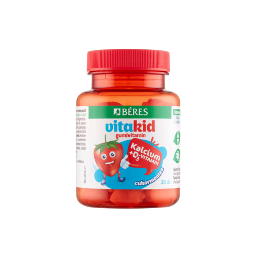 Béres vitakid kalcium+d3 vitamin gumivitamin 30 db