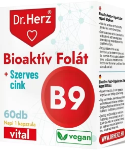 Dr.herz bioaktív folát+szerves cink kapszula 60 db