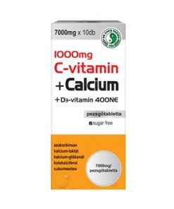 Dr.chen 1000mg c-vitamin+170mg kalcium+400ne d3-vitamin pezsgőtabletta 10 db
