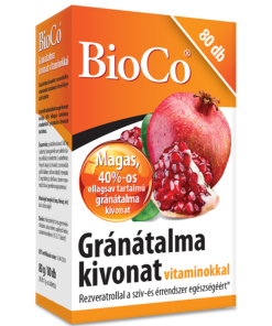 BioCo Gránátalma tabletta 80 db