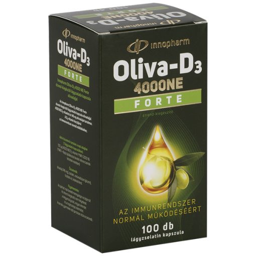 Innopharm oliva-d3 4000ne forte lágyzselatin kapszula 100 db