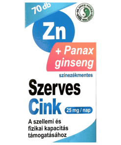 Dr.chen szerves cink+ginseng kapszula 70 db