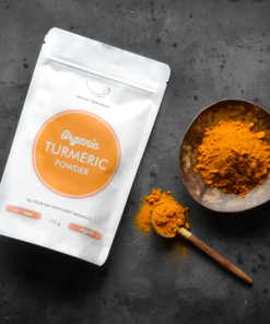 Happy Naturals organic kurkuma por 125 g