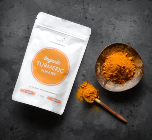 Happy Naturals organic kurkuma por 125 g