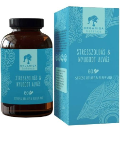 Organiqa balance stresszoldás és nyugodt alvás kapszula 500mg 60 db