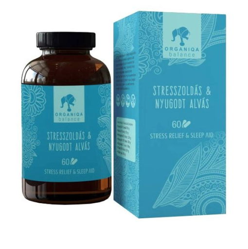 Organiqa balance stresszoldás és nyugodt alvás kapszula 500mg 60 db