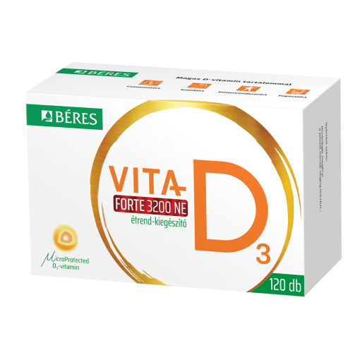 Béres vita-d3 forte 3200ne tabletta 120 db
